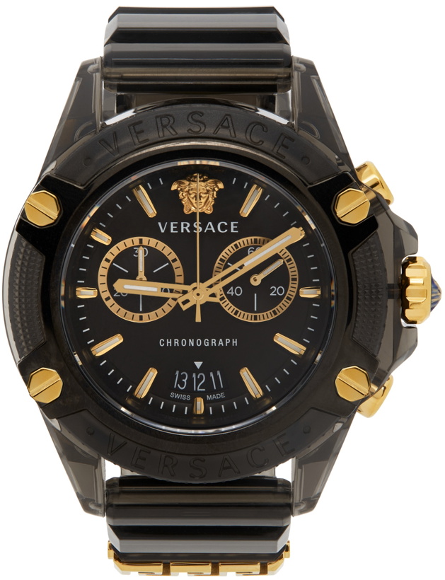 Photo: Versace Black Icon Active Watch