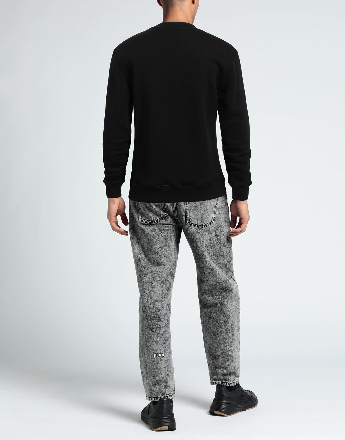 Roberto Cavalli Mens Sweatshirt in Black