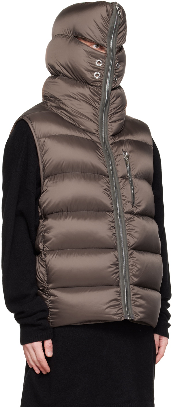 Rick Owens Gray Gimp Vest Rick Owens