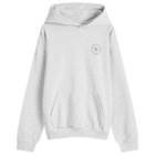 Sporty & Rich SRHWC Hoodie in Heather Grey/Navy