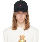 Polo Ralph Lauren Black 'The Iconic Cotton Chino' Ball Cap