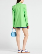 Msgm Womens Blazer Light in Green