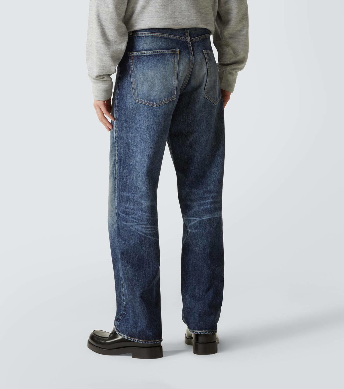 パンツ VISVIM SOCIAL SCULPTURE 01 WIDE DMGD 43 SOCIAL SCULPTURE 00 DAMAGED-40
