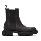 both Black Platform Gao Chelsea Boots