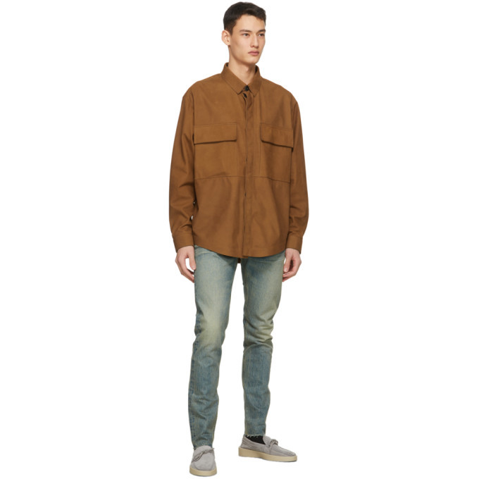 Fear of God Ermenegildo Zegna Blue Denim Jeans Fear of God