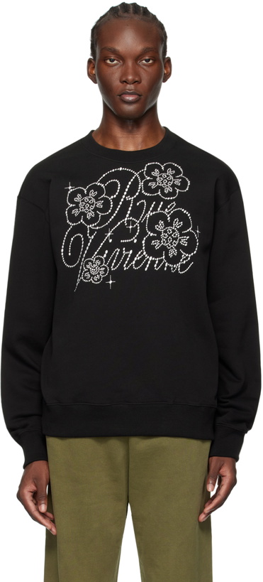 Photo: Kenzo Black Kenzo Paris Constellation Sweatshirt