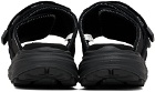 Suicoke Black MOTO-RUN2 Sandals