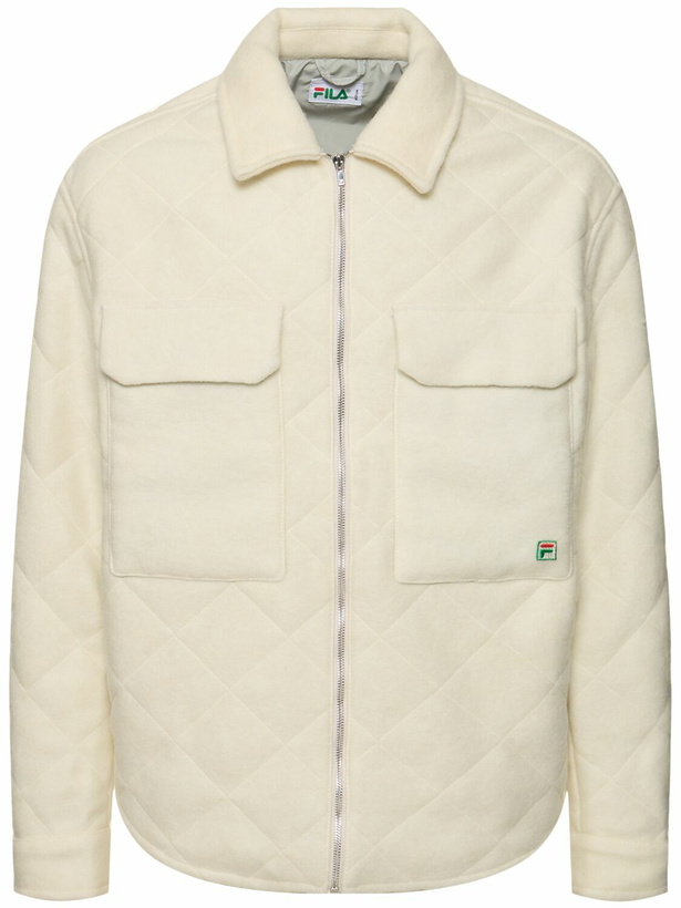 Photo: FILA + F+ Quilted Overshirt