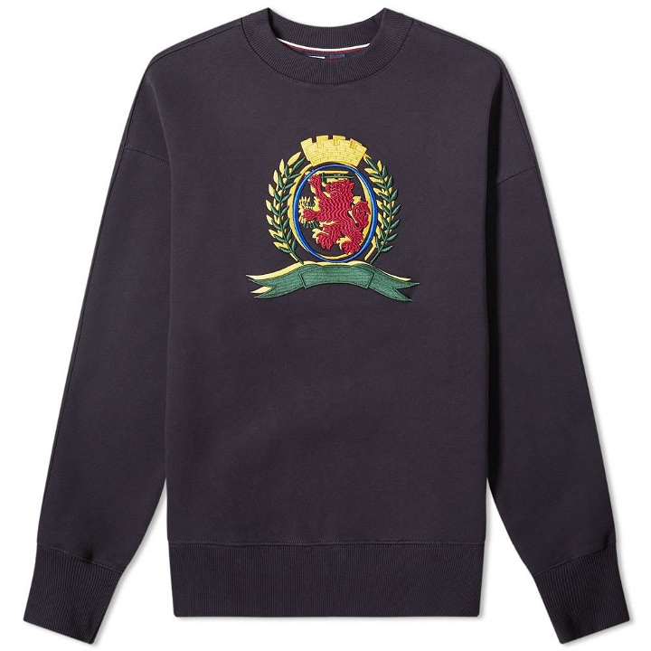 Photo: Tommy Jeans 3D Embroidered Crest Crew Sweat