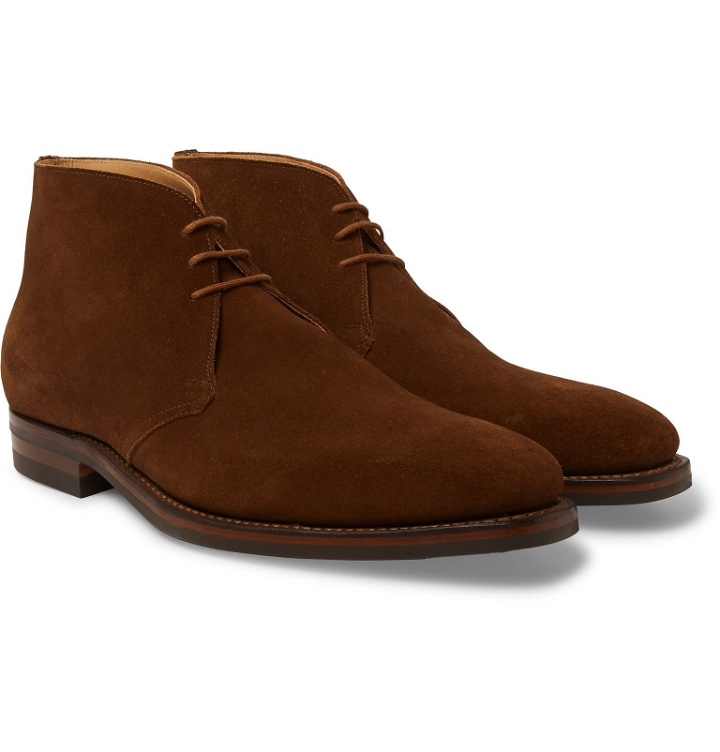 Photo: James Purdey & Sons - Suede Chukka Boots - Brown