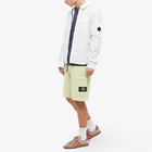 Stone Island Men's Garment Sweat Short in Light Green