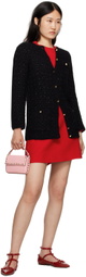 Valentino Garavani Red Rockstud Ballerina Flats