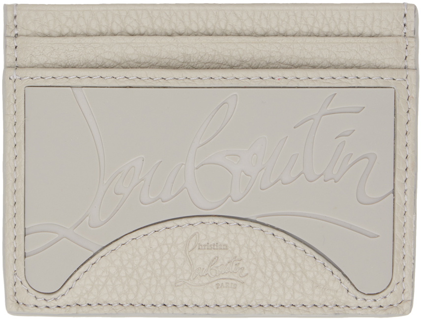 【Christian Louboutin】 M Sifnos cardholder with spikes Christian Louboutin - M Sifnos cardholder with spikes