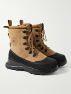 Canada Goose - Armstrong Rubber-Trimmed Nubuck Boots - Brown