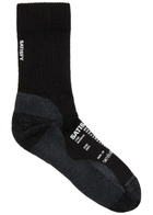 Satisfy Merino Nylon Tube Socks Black