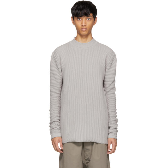 Photo: Rick Owens Grey Level Lupetto Sweater