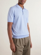 PIACENZA 1733 - Cotton Polo Shirt - Blue