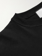 Endless Joy - Printed Organic Cotton-Jersey T-Shirt - Black