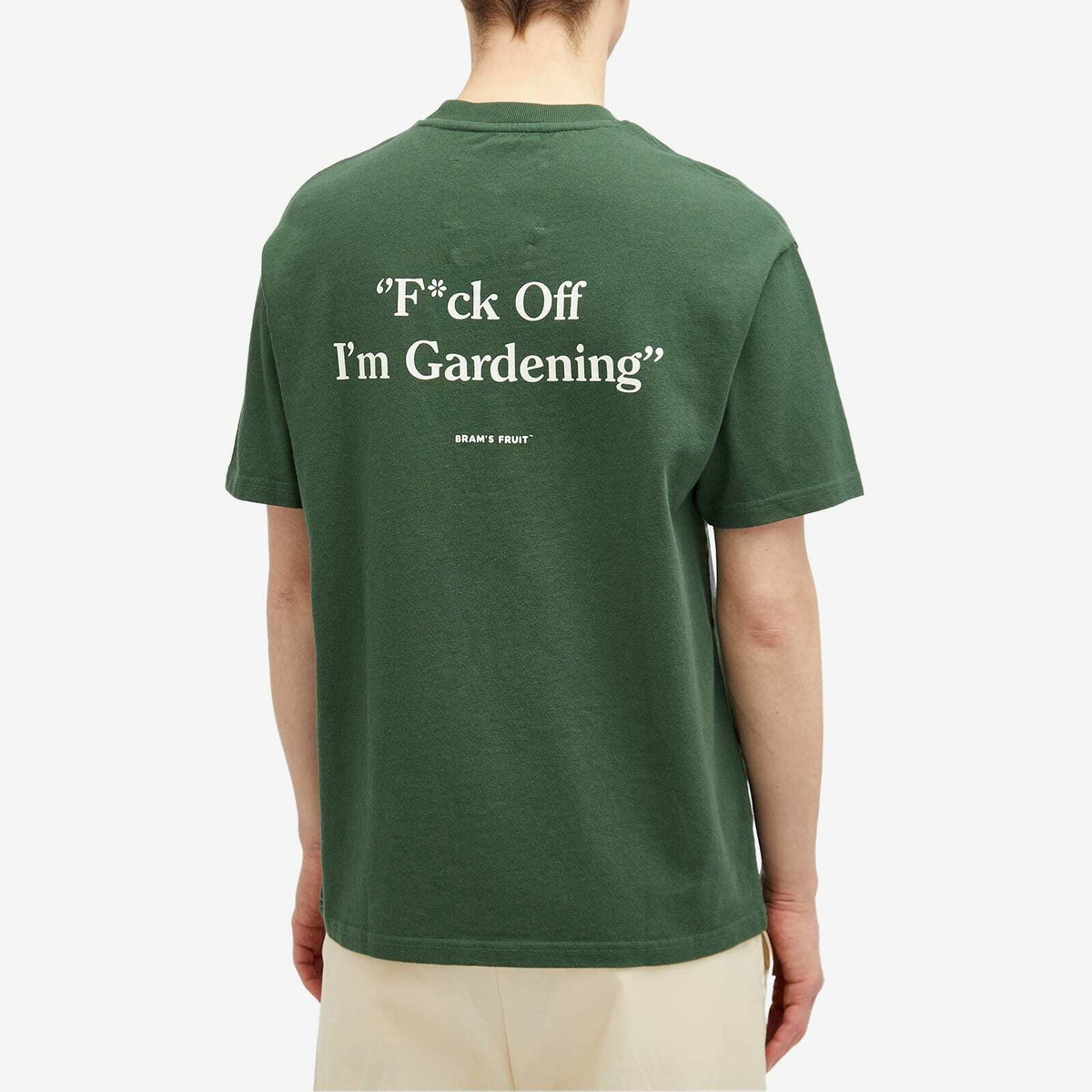 Bram's Fruit Men's Gardening T-Shirt in Green