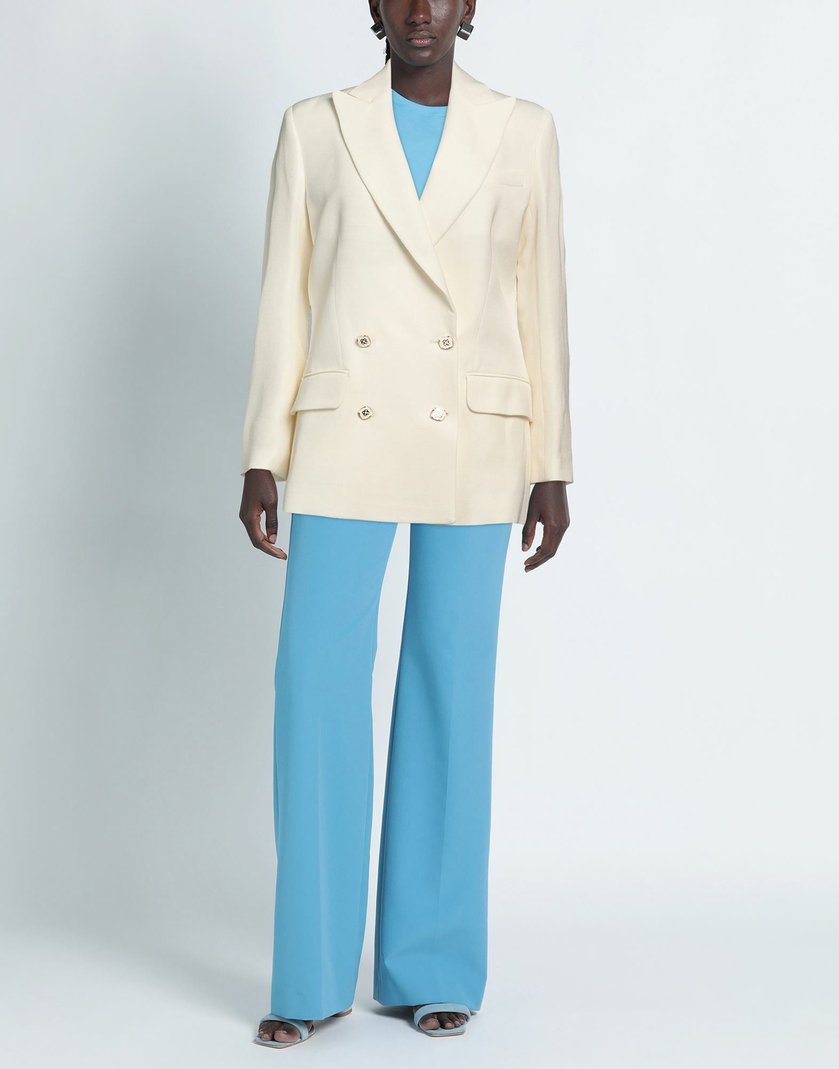Casablanca Womens Blazer in White