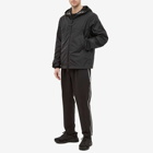 Moncler Men's Junichi Concealed Logo Hooded Windbreaker in Black