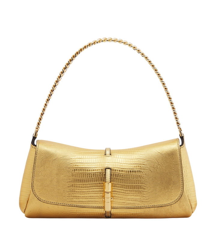 Photo: Balmain Metropolis Small leather shoulder bag