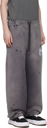 Maison MIHARA YASUHIRO Gray Sun Faded Like Sweatpants