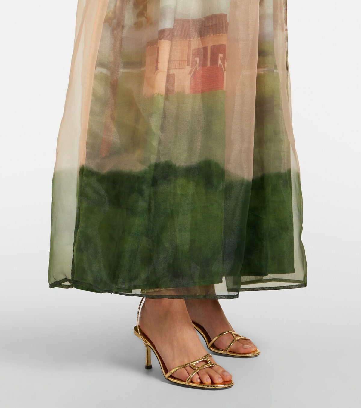 Agua by Agua Bendita Tonia Páramo printed cocktail dress