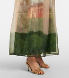 Agua by Agua Bendita Tonia Páramo printed cocktail dress
