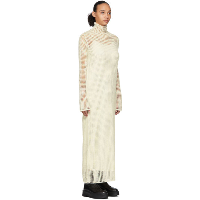 the row knit dress The Row Nareen Dress in Dune