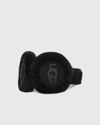 Ugg  Sheepskin Embroidery Earmuff Black Hats