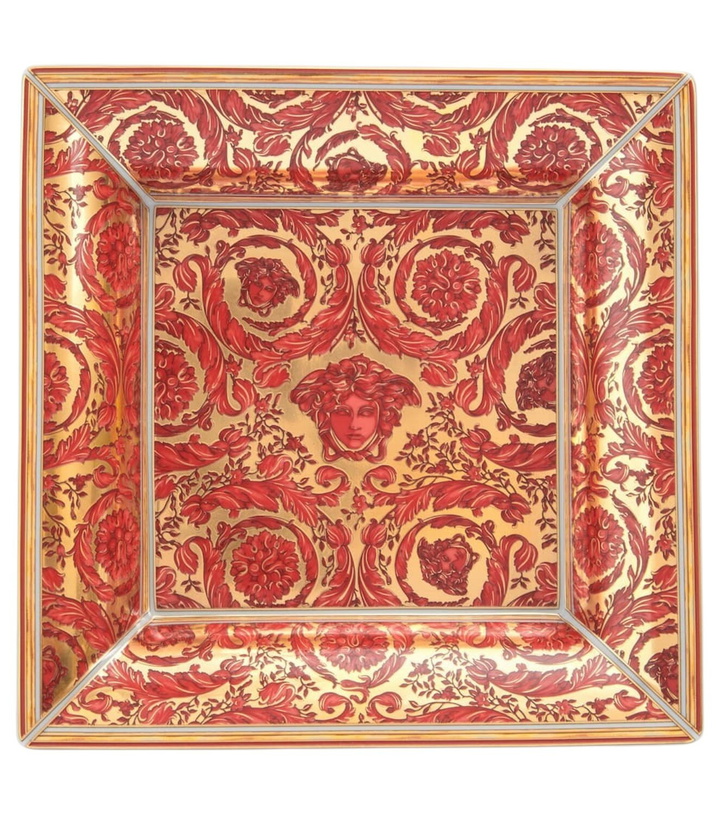 Photo: Versace Home Medusa Garland Medium decorative tray