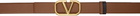 Valentino Garavani Brown & Black VLogo Signature Reversible Belt