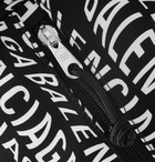 Balenciaga - Logo-Print Canvas Holdall - Black