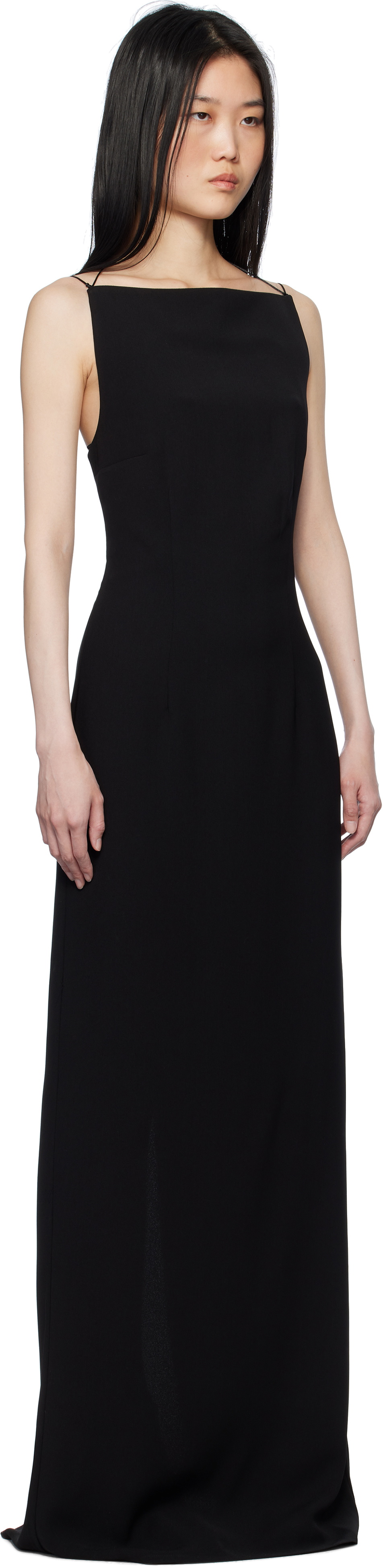 16Arlington Black Hebe Maxi Dress