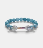 Ananya Chakra 18kt white gold bracelet with sapphires, diamonds, and gemstones