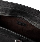 Ermenegildo Zegna - Blazer Full-Grain Leather Holdall - Black