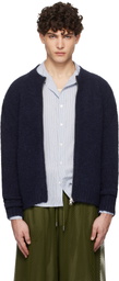 Paloma Wool Navy 'Plaisir' Zip Sweater