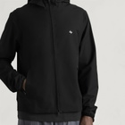 Represent 247 Men's Bonded Running Jacket in Jet Black