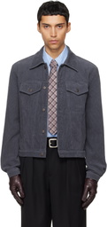 TONYWACK Purple Washed Corduroy Type-3 Trucker Jacket