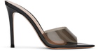 Gianvito Rossi Black Elle Heeled Sandals