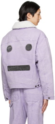 Acne Studios Purple Padded Jacket