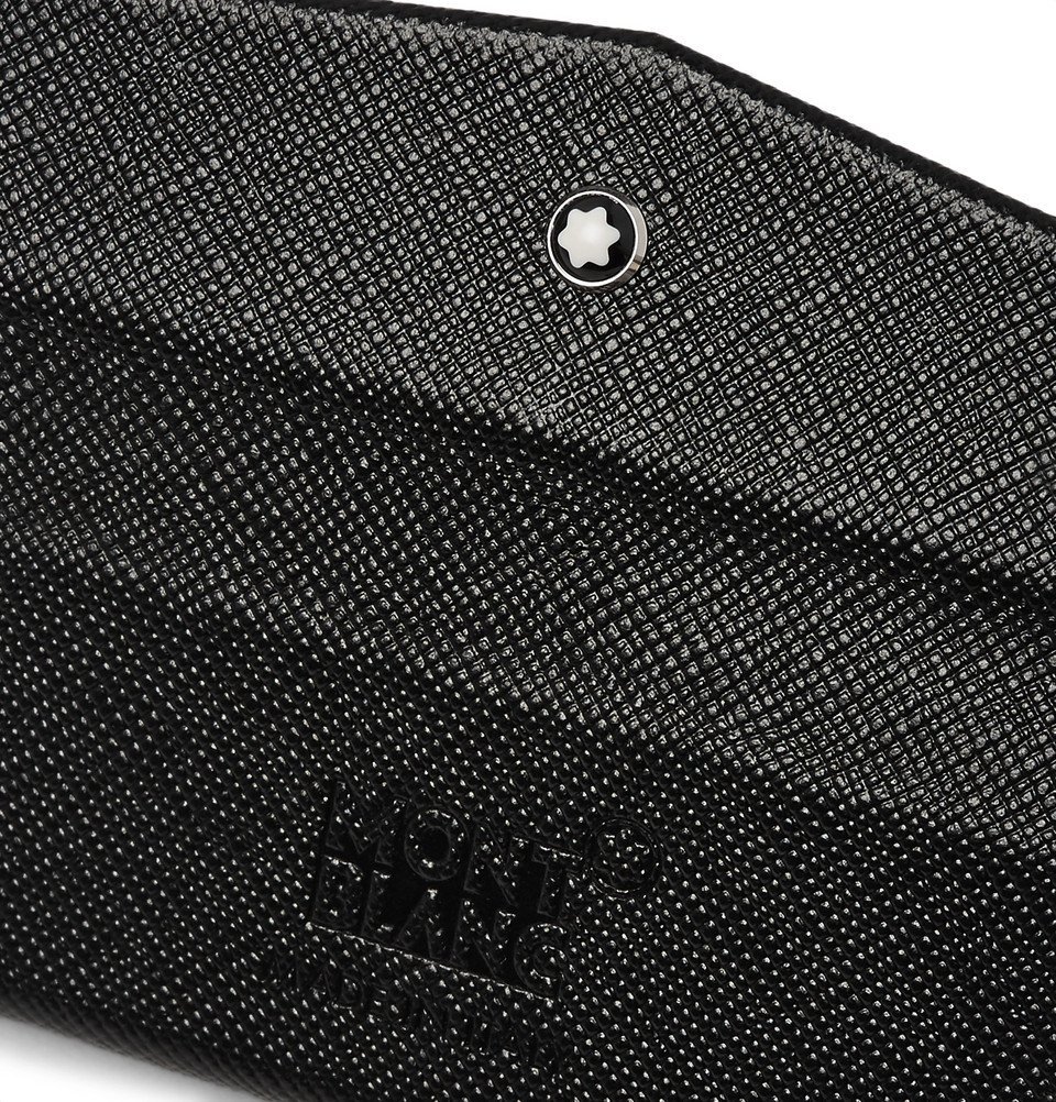 Montblanc - Sartorial Cross-Grain Leather Pen Case - Men - Black