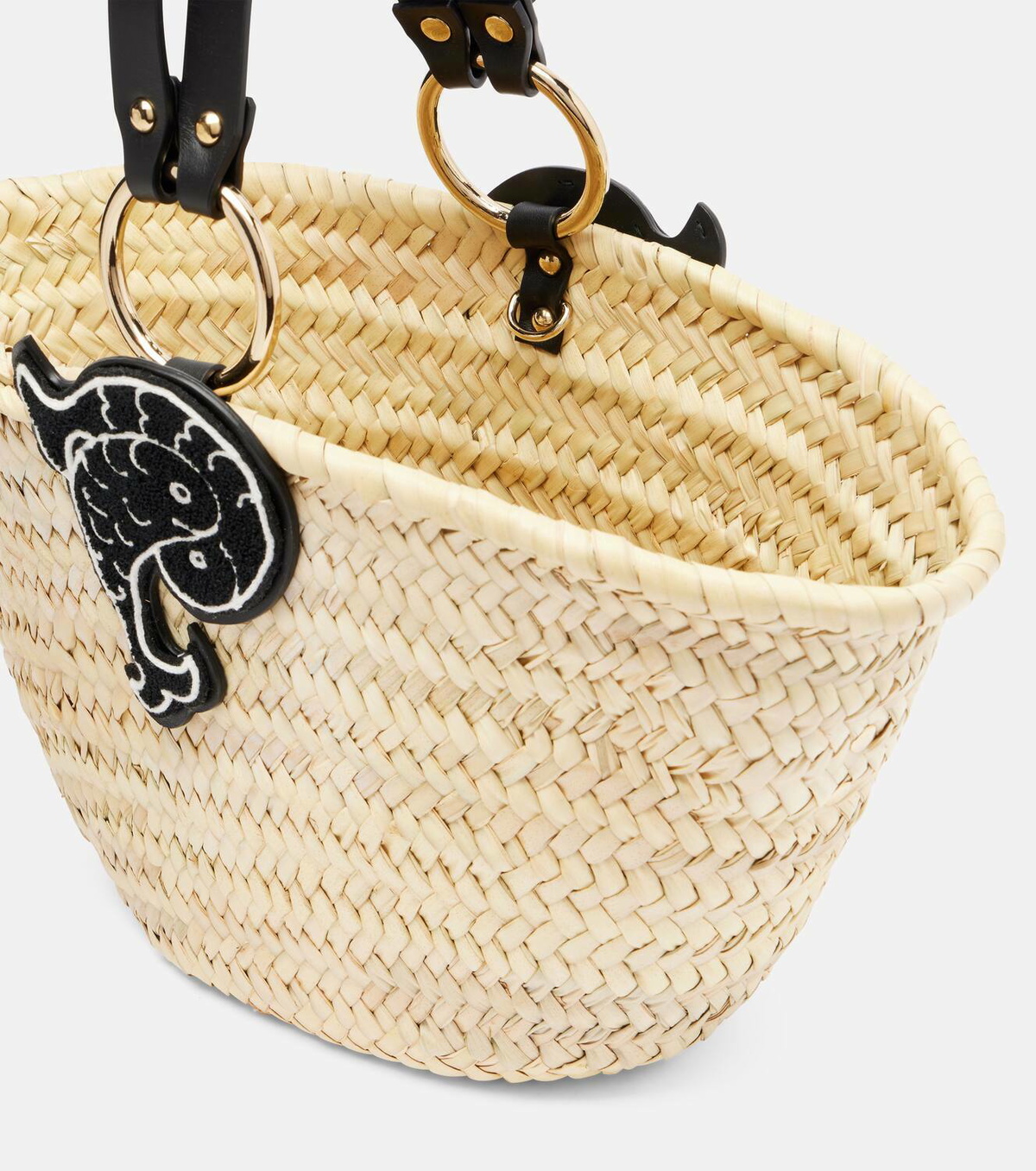 【PUCCI】 Puccina straw basket bag Pucci Puccina straw basket bag Emilio Pucci