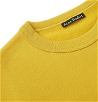 Acne Studios - Fairview Fleece-Back Cotton-Jersey Sweatshirt - Yellow