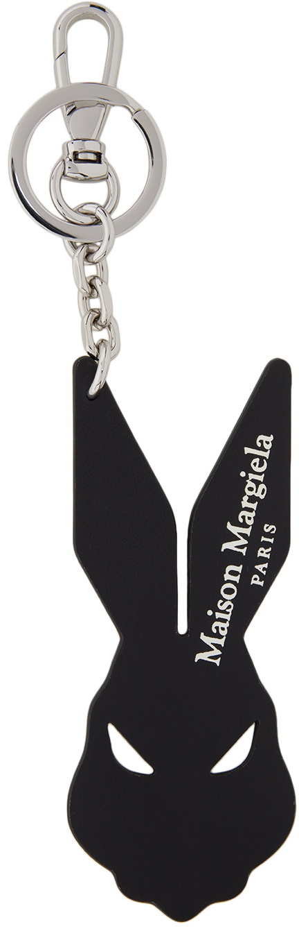 Maison Margiela White & Black Rabbit Keychain Maison Margiela