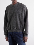 AGOLDE - Lambert Cotton-Jersey Sweatshirt - Gray
