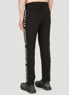 Logo Embroidered Track Pants in Black