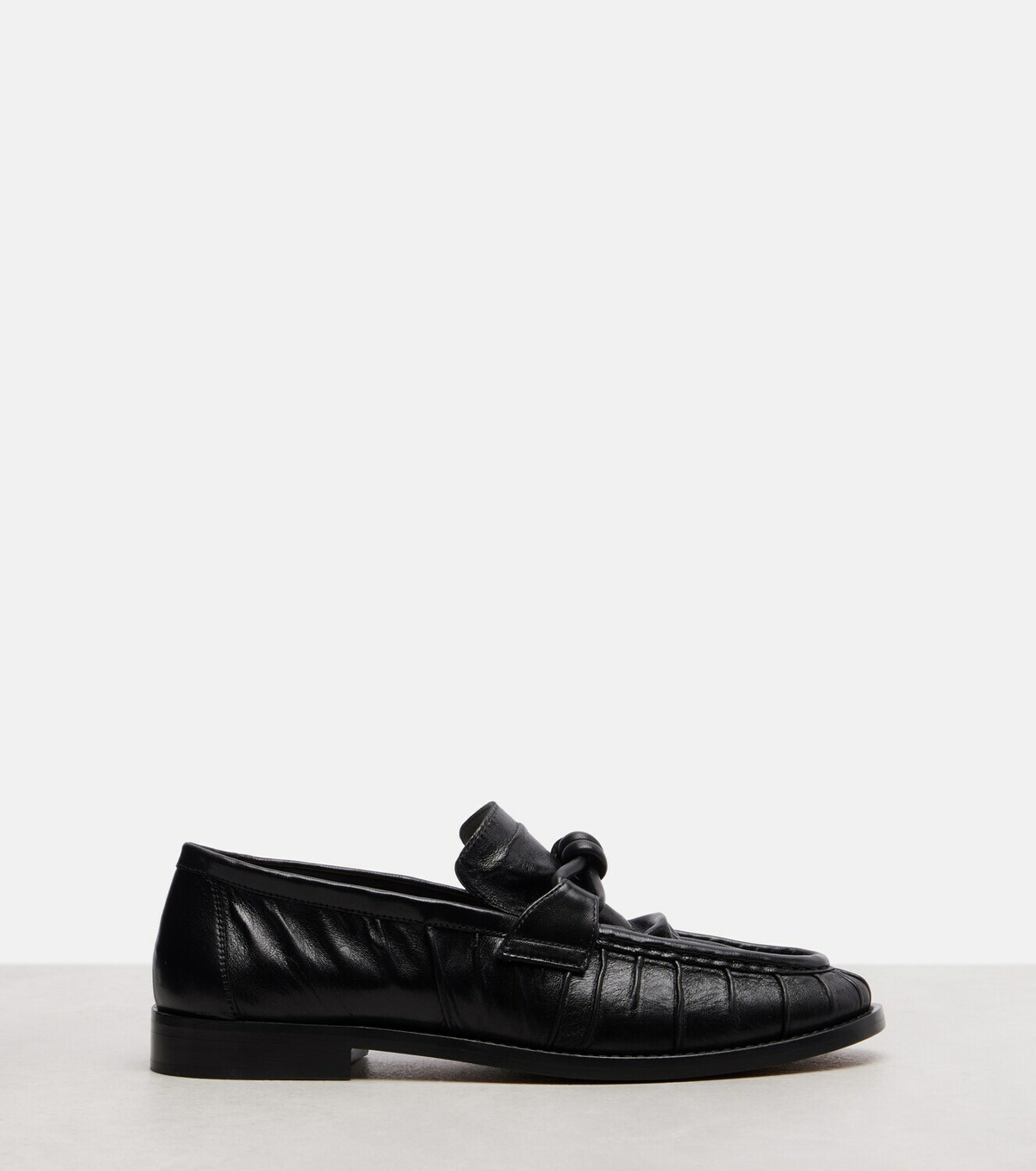Bottega Veneta Astaire Knot leather loafers