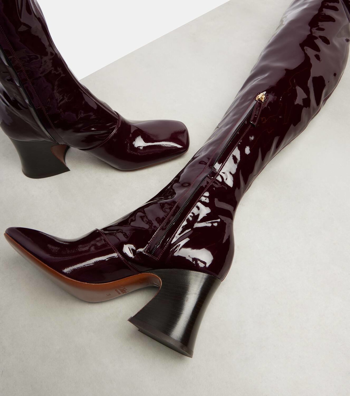 Chloé Janis 80 over-the-knee boots Chloe